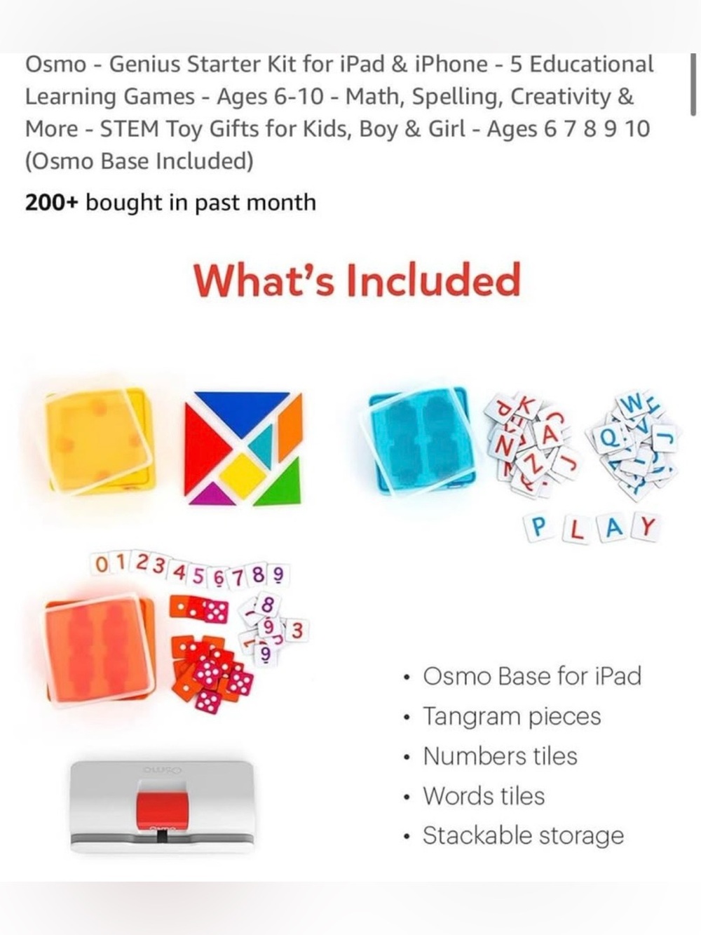 Osmo educational game NEW - Picture 4 of 5
